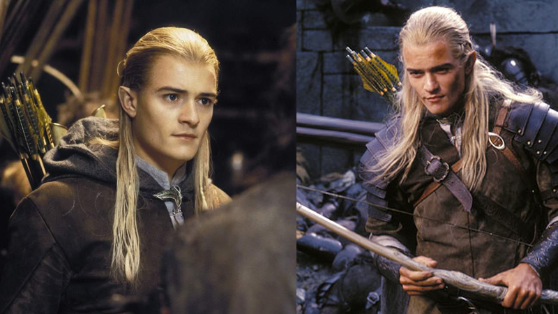 Orlando Bloom as Legolas in The Lord Of The Rings: Fellowship Of The Ring